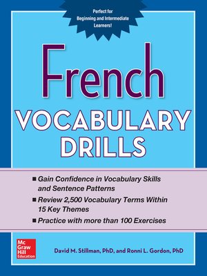 cover image of French Vocabulary Drills